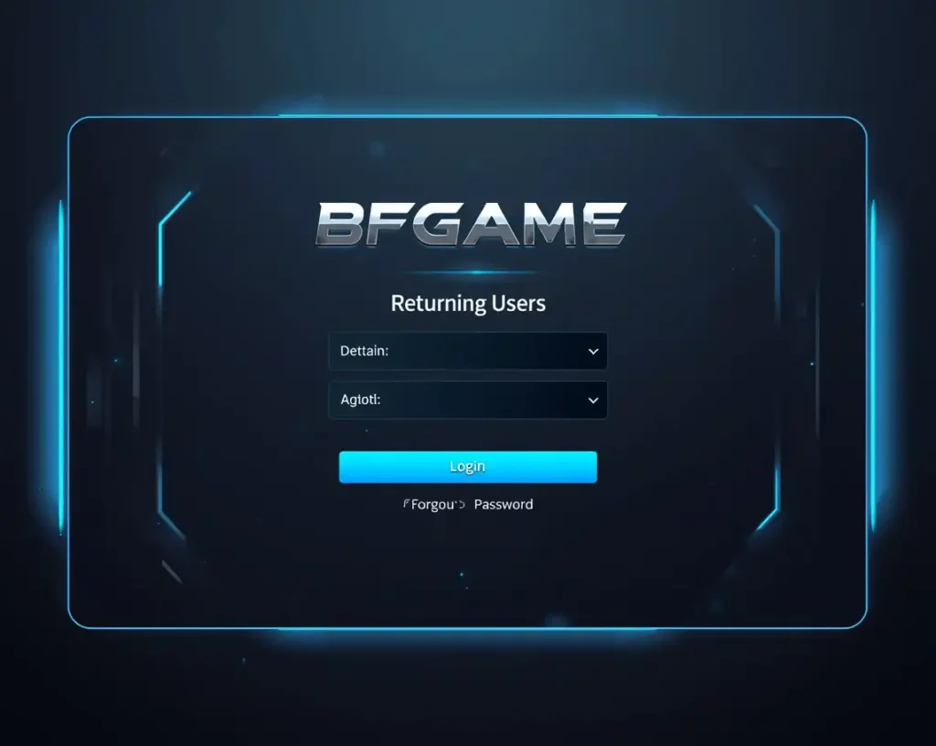 bf game login — Returning Users